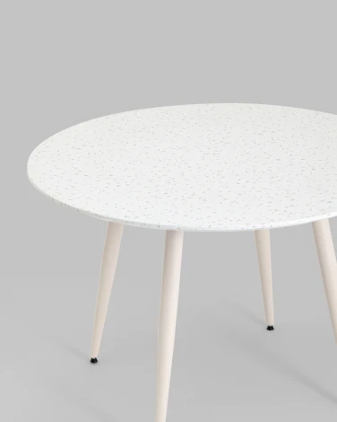 Стол обеденный Nymphaea D110 терраццо Stool Group арт.УТ000039030