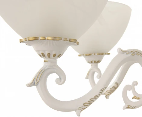 Подвесная люстра Arte Milano AM340518 340518/6 WT+G (220V, на цепи)