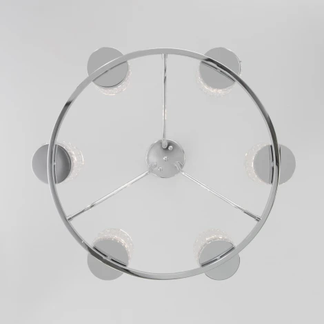 Умная потолочная люстра Eurosvet Calle 60127/6 хром