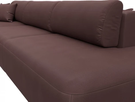 Диван угловой Лига-036 НПБ Модерн Лонг левый угол Лига Диванов (Замша) арт.127759L