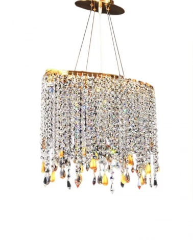 Подвесная люстра Lumina Deco Santosa LDP 7051-4A GD