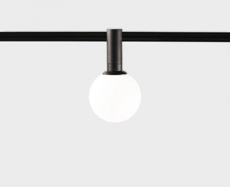 Трековый светильник 3W 48V Italline IT010-4021 black 3000K (LED, шар)