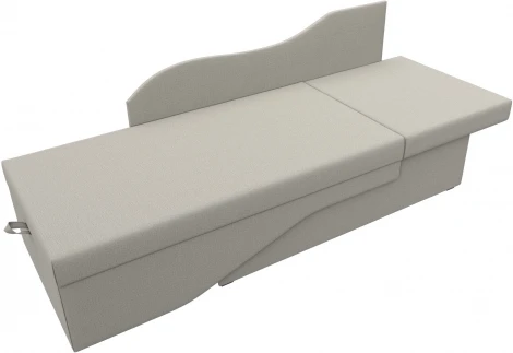 Кушетка Гармония правая (Бежевый/Рогожка) Лига Диванов арт.125765