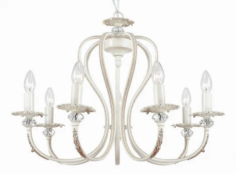 Подвесная люстра Lucia Tucci Salerno 138.7 (220V, на цепи, подсвечник, свеча)