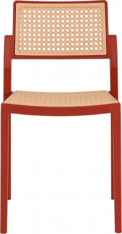 Стул пластиковый Milto красный Stool Group арт.УТ000039189