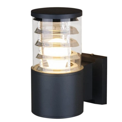 Настенный светильник уличный Elektrostandard Strada 1408 TECHNO черный (220V, IP54)