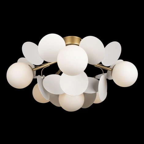 Потолочная люстра Loft It Matisse 10008/6C White (220V, шарики)