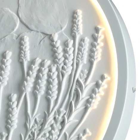 Настенный светильник Odeon Light Lavanda 7169/10WL белый/гипс/металл IP20 LED 10W 816Лм 3000K 220V