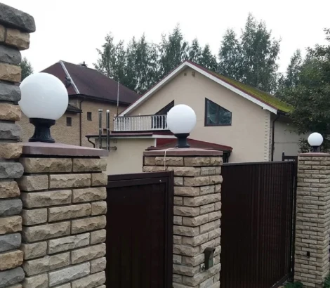 Наземный фонарь Fumagalli GLOBE 250 G25.110.000.AYF1R (220V, шар, IP55)