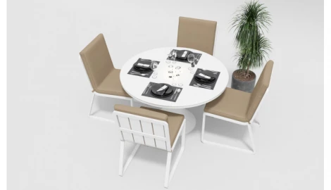 Стол Gardenini Voglie round TVGL.020011.T3