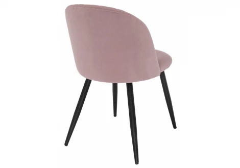 Стул Woodville на металлокаркасе Gabi 1 light purple / black 15085