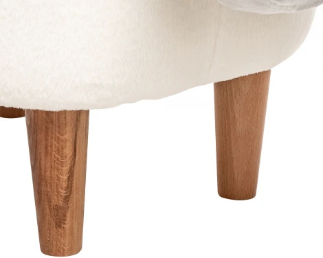 Пуф Leset Lamb COMBI (Фанера,Брус/Искусственный мех) Leset арт.2500000122071
