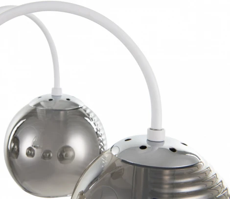 Потолочная люстра на штанге Arte Milano Napoli 320719/5 CR+WH (220V, шар)