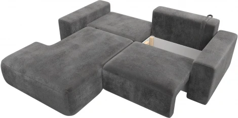 Диван угловой Лига-036 НПБ Классик левый угол Лига Диванов (Велюр) арт.127737L