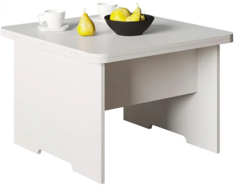 Стол-трансформер Woodville Престиж белый 402960