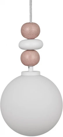Подвесной светильник 33 Идеи PND170.01.17.001WH-S32WH (220V, на проводе, шар, бусы)