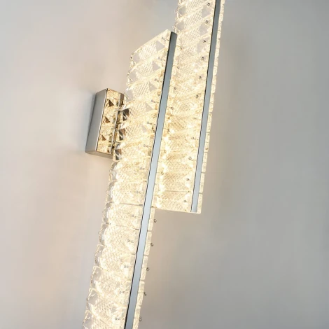 Бра светодиодное хрустальное с регулировкой цветовой температуры Modelux MODELUX ML.753.02 CR