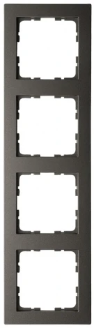 Рамка на 4 поста (мокко) Jasmart G-Classic G1004Z