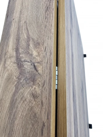 Стол-книжка Дуб вотан, Черный муар Мир стульев Мир стульев Искра 102320