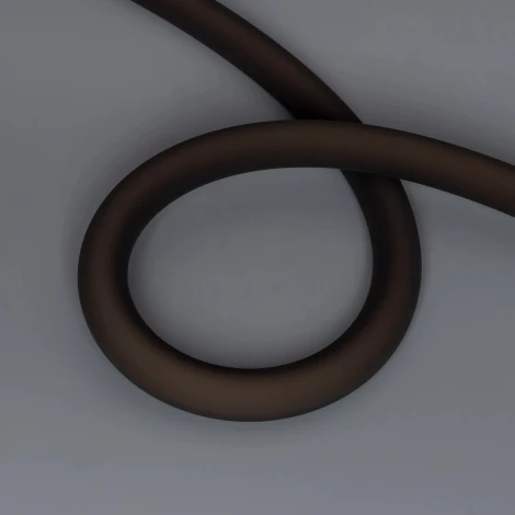 Светодиодная лента герметичная MonLIGHT-BLACK-TOP-G280-D25mm 24V RGB 360deg (14.4 W/m, IP65, 1m, wire x1) (Arlight, Вывод прямой, 3 года) 047198