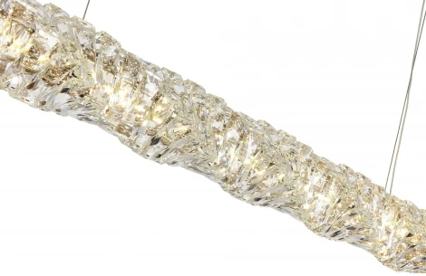 Подвесной светильник ST Luce Espira SL6010.203.30 Золотистый/Прозрачный LED 1*30W (220V, на тросе)