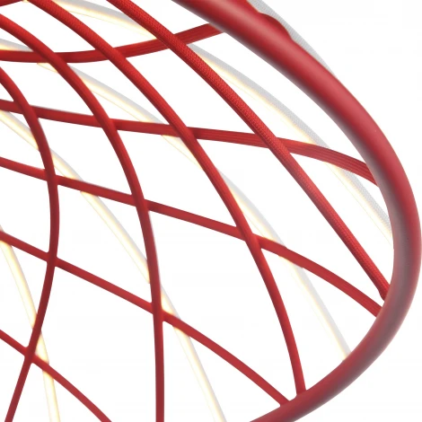 Светильник подвесной ST Luce Bound SL6016.603.01 Красный/Красный LED 1*20W (220V, на проводе)