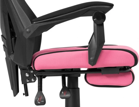 Компьютерное кресло Woodville Brun pink / black