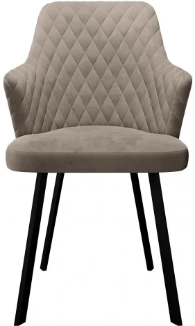 Стул 245 поворотный, К4 капучино, ножки черные Dikline 00-00064805