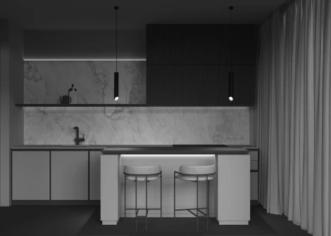 Подвесной светильник Lipari GU10 1x35Вт Maytoni Technical P044PL-01-30GU10-B (220V, на проводе, круглые)