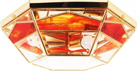 Потолочная люстра Doge Luce 1007/3PL-B.CRISTALLO M+ROSSO (220V)