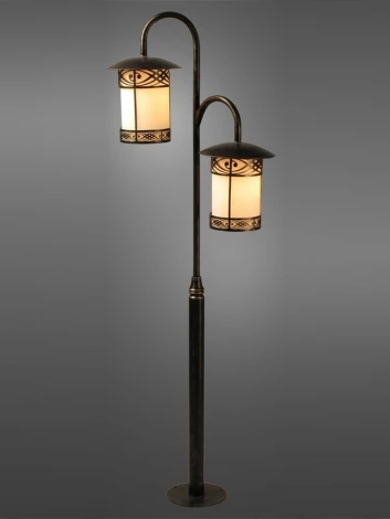 Наземный фонарь Русские фонари Sicilia 120-42/bg-02 (220V, ковка)