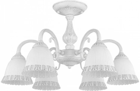 Потолочная люстра на штанге Arte Milano AM347410 347410/6 WT+SL (220V)