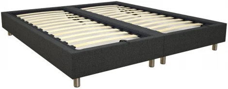 PROxSON Кровать Tallinn Boxspring Lift (Ткань: Рогожка Savana Camel (бежевый)) 90x200