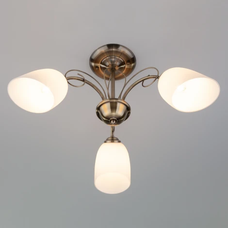 Потолочная люстра Eurosvet Stefanie 30107/3 античная бронза (220V)