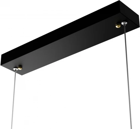 Подвесной линейный светодиодный светильник Lightera Canzas LE109L-120B Wi-Fi (Умный дом, Алиса, Маруся, голосое управление) (220V, на тросе)