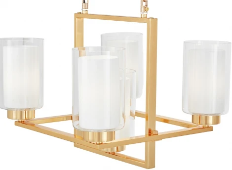 Подвесная люстра Lumina Deco Lino LDP 1239-5 F.GD (220V, на цепи)