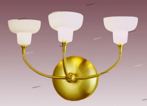 Бра N-Light BX-0325 BX-0325/3 satin gold