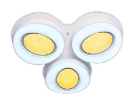 Потолочная люстра Ambrella Orbital Crystal Sand FS1583/3 WH 156W D585*555