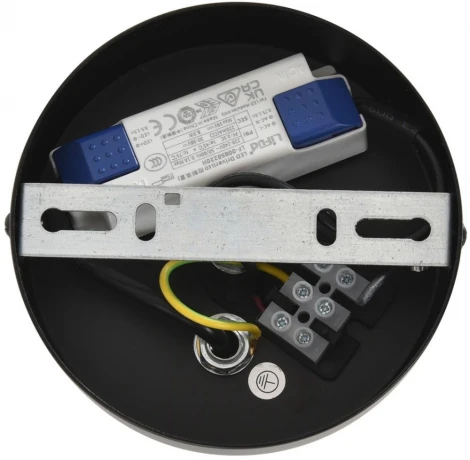 Подвесной светильник светодиодный Lumion Camomile 8301/10L черный, металл/акрил LED 9W 3000K 220V (на проводе)