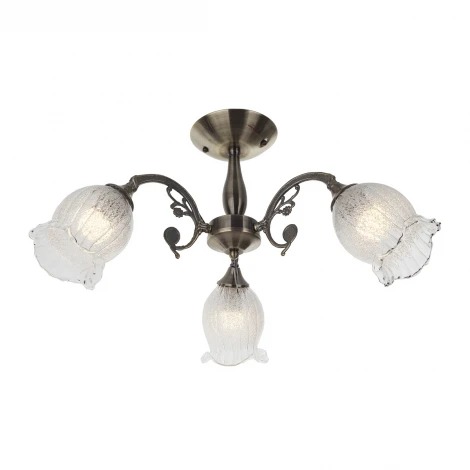 Потолочная люстра IDLamp Ernest 288/3PF-Oldbronze