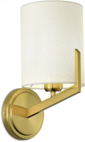 Бра Evoluce Linton SLE3010-301-01 Латунь/Бежевый E27 1*60W