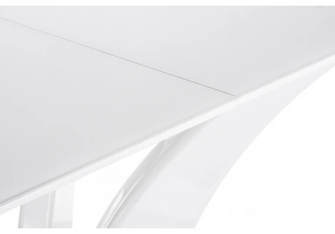 Стеклянный стол Woodville Horns 140 super white 11189