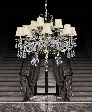 Подвесная люстра Lumina Deco Bianca LDP 66251-12