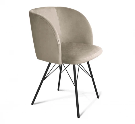 Стул Sheffilton SHT-ST33/S37 Латте/черный муар 8010538107