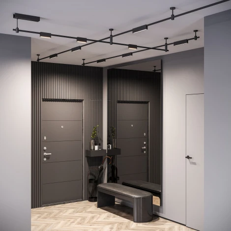 Трековый светильник Elektrostandard Esthetic Magnetic 6W 3000K (чёрный) 85122/01 (LED, 24V)