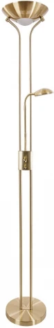Торшер с лампой для чтения Arte Lamp Duetto A4329PN-2PB (LED, 220V)