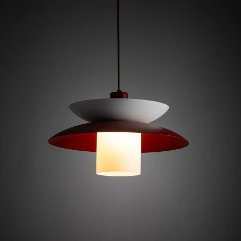 Подвесной светильник TK Lighting Verado Burgund 11768
