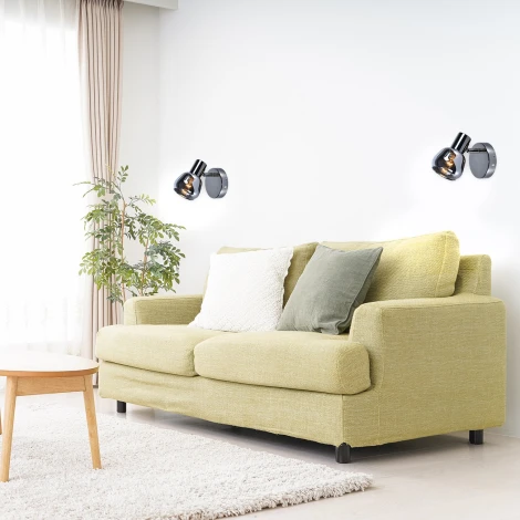 Спот Escada Canto 677/1A 1x40Вт E14, металл/стекло, темный хром