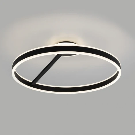 Потолочная люстра на штанге светодиодная с пультом Citilux Дуэт CL719761 (кольцо)