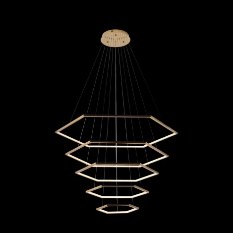 Подвесной светильник Loft IT Ring 10016/5 (LED, 220V, на тросе)